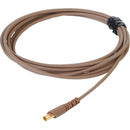 Countryman E2 Unidirectional Earset Microphone with Hardwired Cable and XLR Connector (W5 Band, Cocoa)