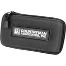 Countryman E2 Unidirectional Earset Microphone with Hardwired Cable and XLR Connector (W5 Band, Cocoa)
