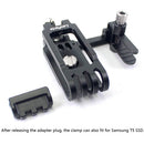 LanParte Sandisk SSD Clamp With Cold Shoe Mount And 1/4 Thread