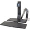 Ergotron Workfit-A II Ld, SNGL ,MONITOR w/ WS- ed Aluminum