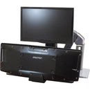 Ergotron Workfit-A II Ld, SNGL ,MONITOR w/ WS- ed Aluminum
