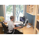 Ergotron Workfit-A II Ld, SNGL ,MONITOR w/ WS- ed Aluminum