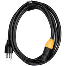 American DJ IP65 Power Link to Edison 3-Prong Power Cable, 50'