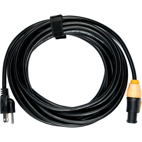 American DJ IP65 Power Link to Edison 3-Prong Power Cable, 50'