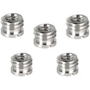 CAMVATE 1/4"-20 Female To 3/8"-16 Male Screw Adapter (5-Pack)