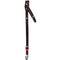RL Handcrafts Andino Pro-DLX Leather Camera Sling (Large, Black/Red)