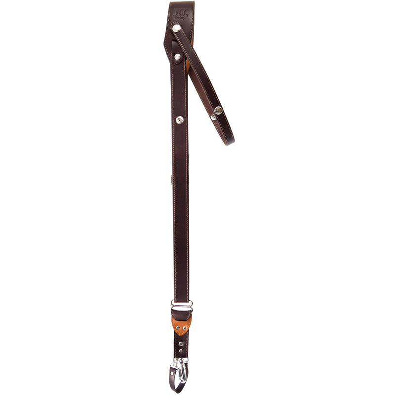 RL Handcrafts Andino Pro-DLX Leather Camera Sling (Large, Coffee/Tan)