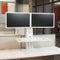 Ergotron Workfit-Sr, Dual Monitor STANDING DESK WS, White