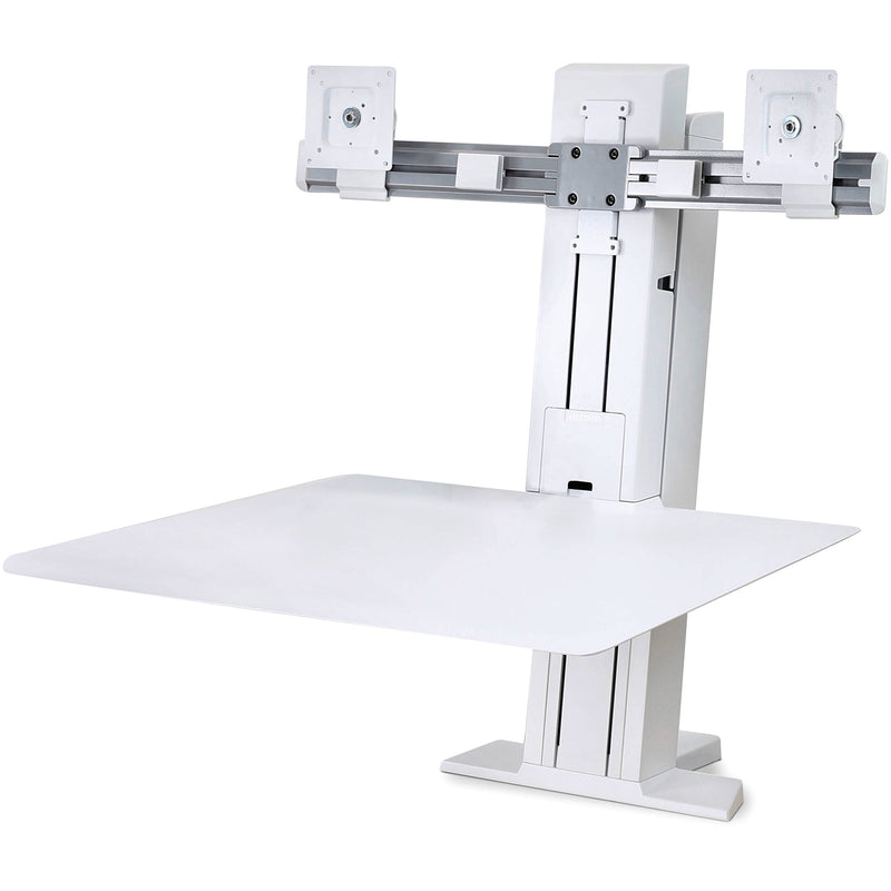 Ergotron Workfit-Sr, Dual Monitor STANDING DESK WS, White