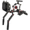 CAME-TV BMPCC Basic Camera Cage Shoulder Rig with Matte Box and Follow Focus for BMPCC 6K/4K