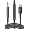 Thore 2.5mm to Lightning Cable for Bose QC25, QC35, and Headphones 700 (Black, 4')