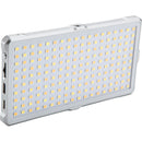 LituFoto F18 Portable Bi-Color LED Video Light with Power Bank Function (Silver)