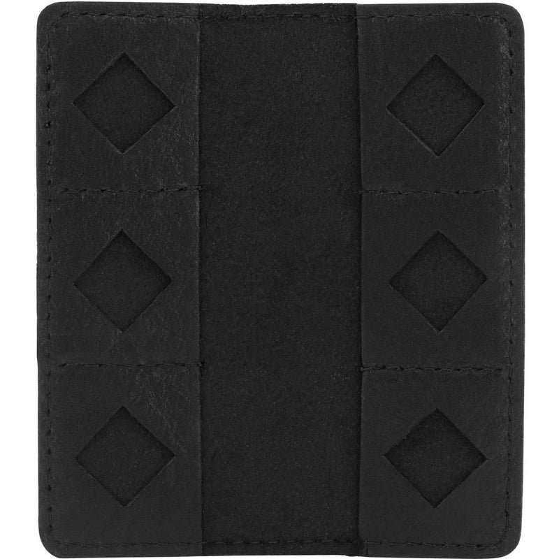 MegaGear Leather SD Card Holder with 12 Card Slots (Black)