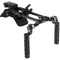 CAMVATE Shoulder Mount 15mm Railblock Rig with Manfrotto QR Plate