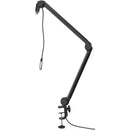 Gator Cases Deluxe Frameworks Desktop Mic Boom Stand