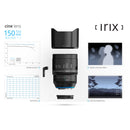 IRIX 150mm T3.0 Macro 1:1 Cine Lens (Canon EF, Feet)