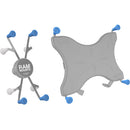 RAM MOUNTS Rubber Caps for X-Grip Holders (4-Pack, Blue, Polybag/Sticker Packaging)