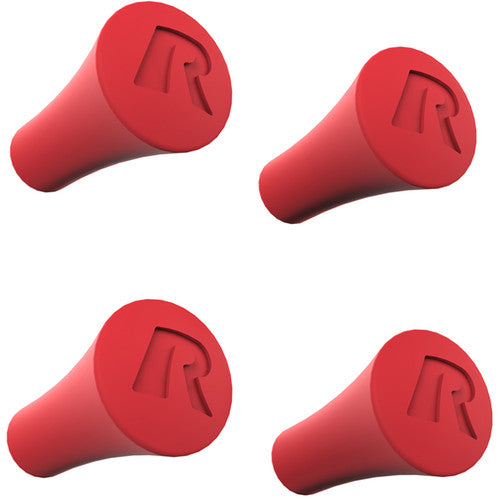 RAM MOUNTS Rubber Caps for X-Grip Holders (4-Pack, Blue, Polybag/Hangtag Packaging)