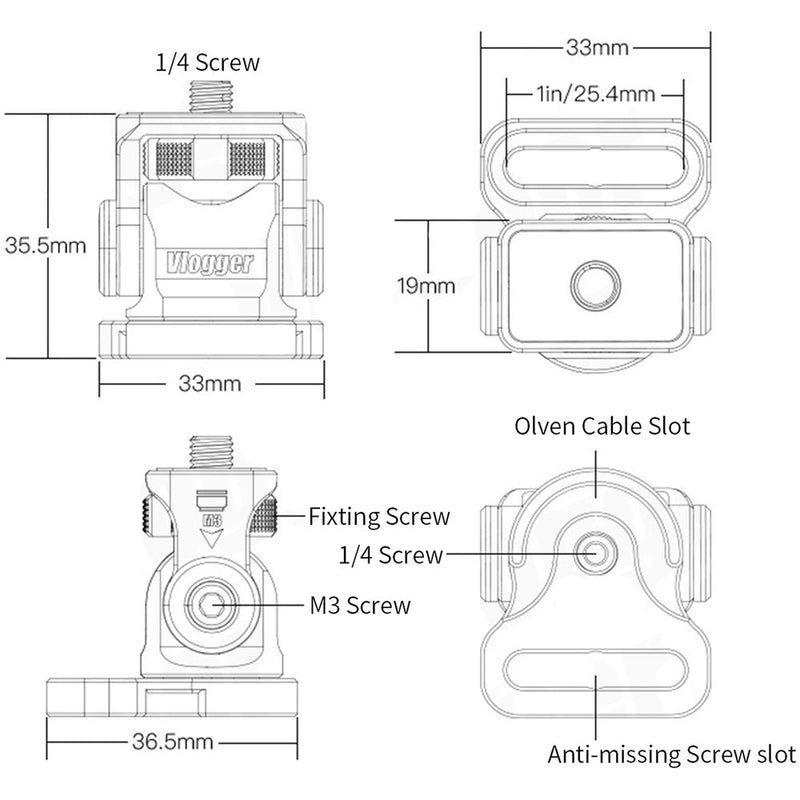ANDYCINE Rhino Monitor Mount