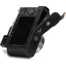 MegaGear Ever Ready Genuine Leather Camera Full Case and Stap for Leica D-Lux 7 (Black)