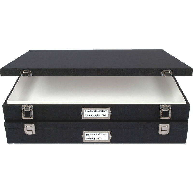 Archival Methods Solander Museum Case (16.5 x 20.5 x 2.5" Interior, Black with White Lining)