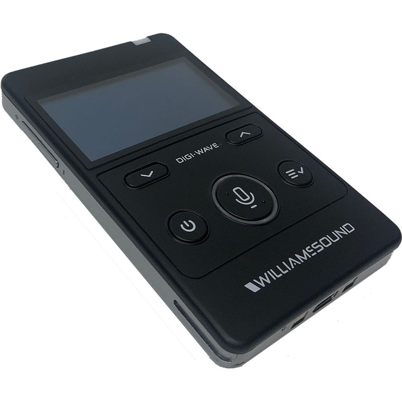 Williams Sound Digi-Wave 400 Personal Communication System:190 Lapel Mic,Ear 041 Earphone,CCS 043Carry Case