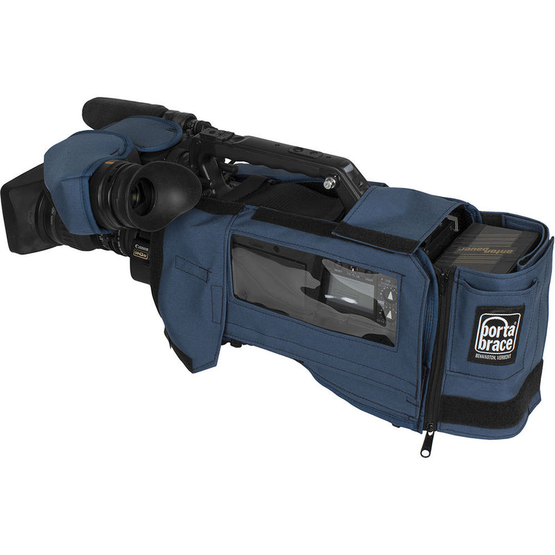 Porta Brace Camera Body Armor for Panasonic AJ-CX4000 (Blue)