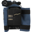 Porta Brace Camera Body Armor for Panasonic AJ-CX4000 (Blue)