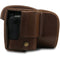 MegaGear Ever Ready PU Leather Full Camera Case for Leica V-Lux 5, Panasonic Lumix DC-FZ1000 II (Brown)