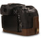MegaGear Ever Ready PU Leather Full Camera Case for Leica V-Lux 5, Panasonic Lumix DC-FZ1000 II (Brown)
