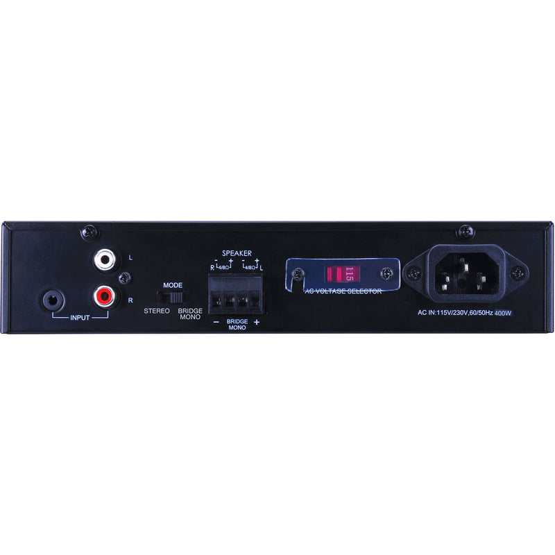 Vanco PulseAudio 2 Channel 120W, Class D Amplifier