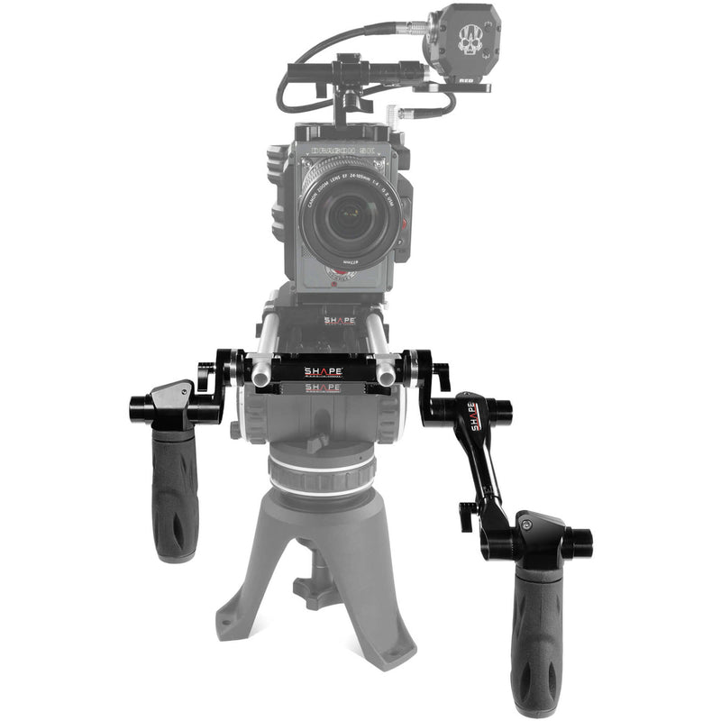 SHAPE 15mm Studio Rod Block with ARRI-Style Rosettes