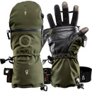 The Heat Company Heat 3 Smart Mittens/Gloves (Size 13, Tarmac Green)