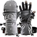 The Heat Company Heat 3 Smart Mittens/Gloves (Size 13, Tarmac Green)
