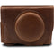 MegaGear Ever Ready Genuine Leather Camera Case for Sony Cyber-shot DSC-RX100 VII (Brown)