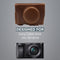 MegaGear Ever Ready Genuine Leather Camera Case for Sony Cyber-shot DSC-RX100 VII (Brown)