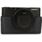 MegaGear Ever Ready PU Leather Camera Case for Sony Cyber-shot DSC-RX100 VII (Black)