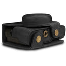 MegaGear Ever Ready PU Leather Camera Case for Sony Cyber-shot DSC-RX100 VII (Black)