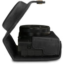 MegaGear Ever Ready PU Leather Camera Case for Sony Cyber-shot DSC-RX100 VII (Black)