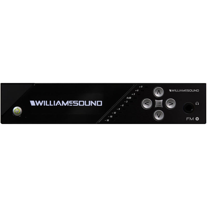 Williams Sound FM Plus Large-Area Dual FM/Wi-Fi Assist Listen Syst:12 FM R37 R:Coaxial Cable,Rack Panel Kit