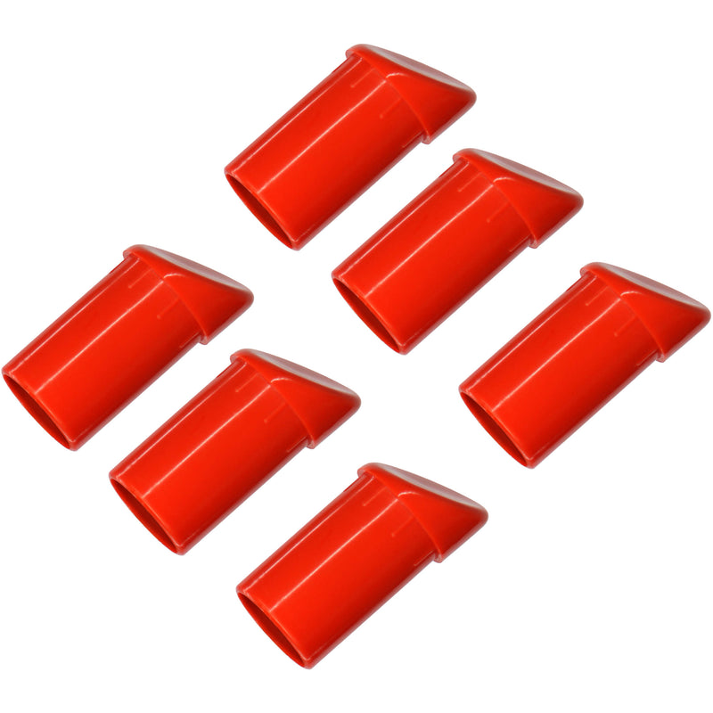 Matthews Rubber Feet for C-Stand (Orange, 6-Pack)