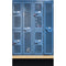 Click Props Backdrops Locker Room Backdrop (5 x 8')
