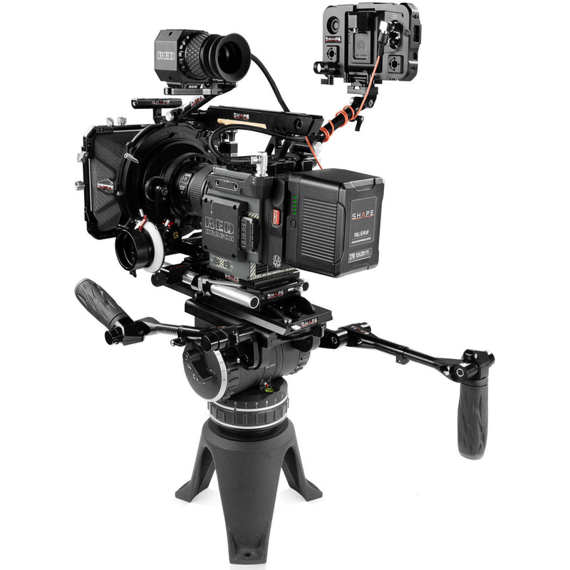 SHAPE Telescoping Tripod Pan Handle with Push-Button Joints (Cartoni)