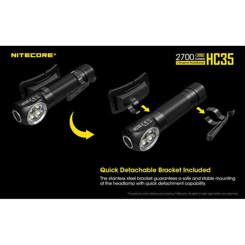 Nitecore HC35 USB Rechargeable LED Headlamp