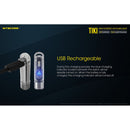 Nitecore TIKI USB Rechargeable LED Key Chain Flashlight