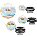 Commlite Automatic Extension Tube Set for FUJIFILM X-Mount