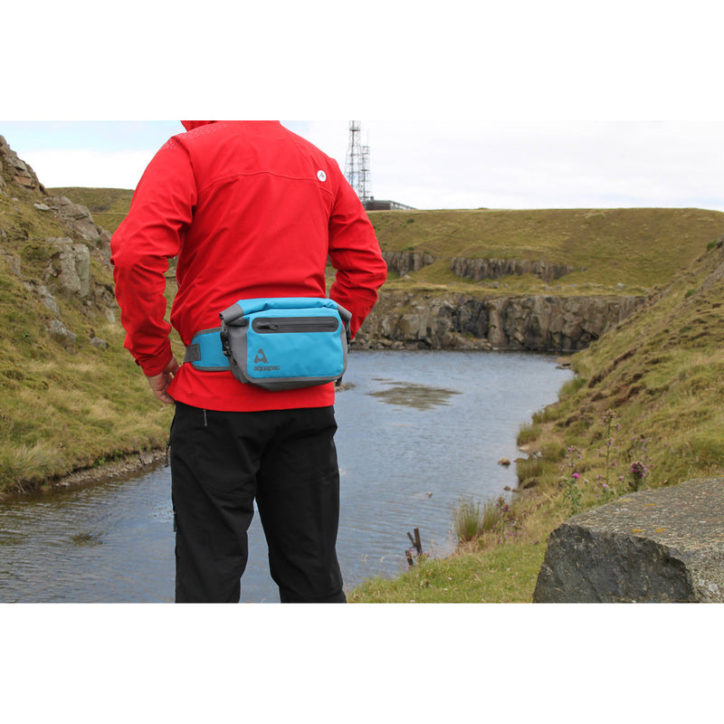 Aquapac Waterproof Waist Pack / Fanny Pack (Cool Blue)