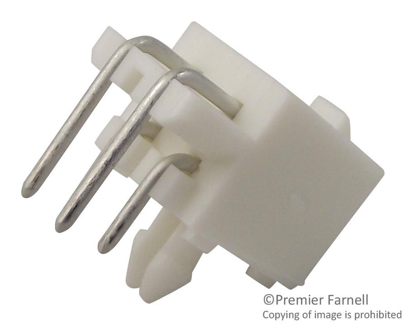 AMP - TE Connectivity 1-770968-0 1-770968-0 Pin Header Right Angle Wire-to-Board 4.14 mm 2 Rows 4 Contacts Through Hole