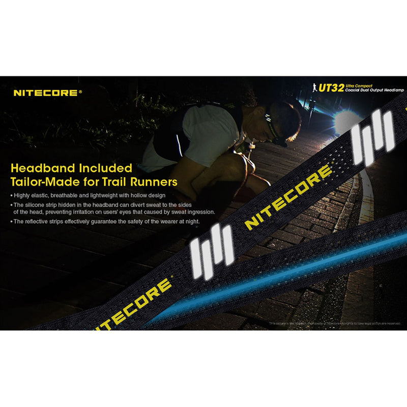 Nitecore UT32 Cool White & Warm White Headlamp