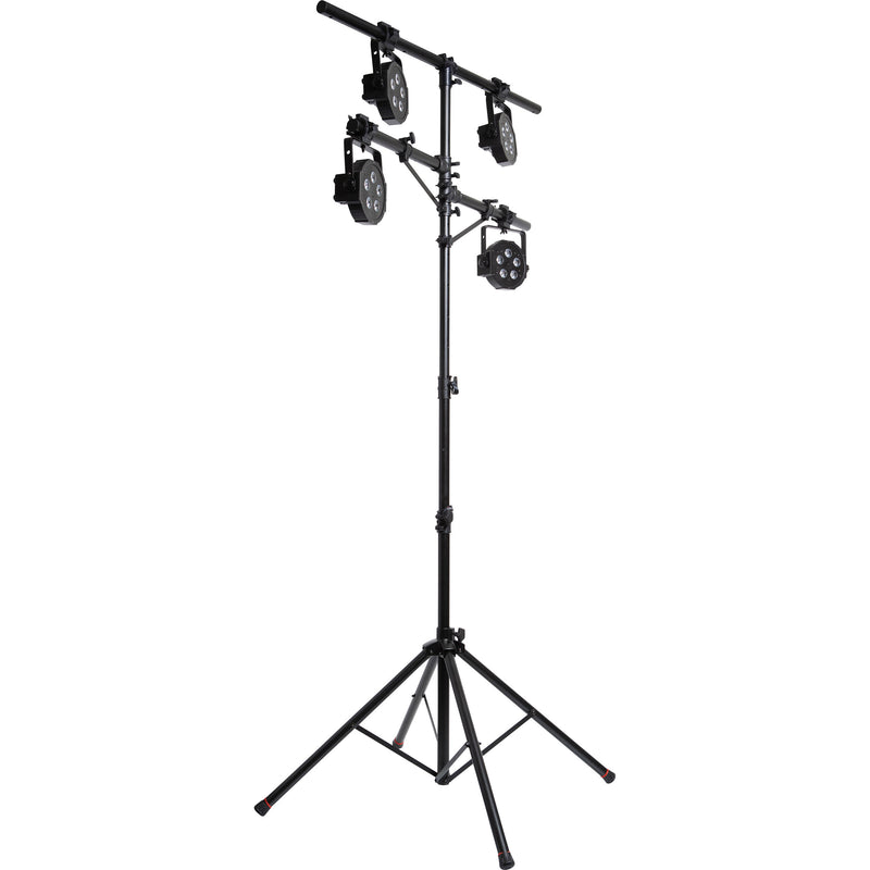 Gator Cases Frameworks Tree-Style Light Stand with Quad Leg Base (Single)